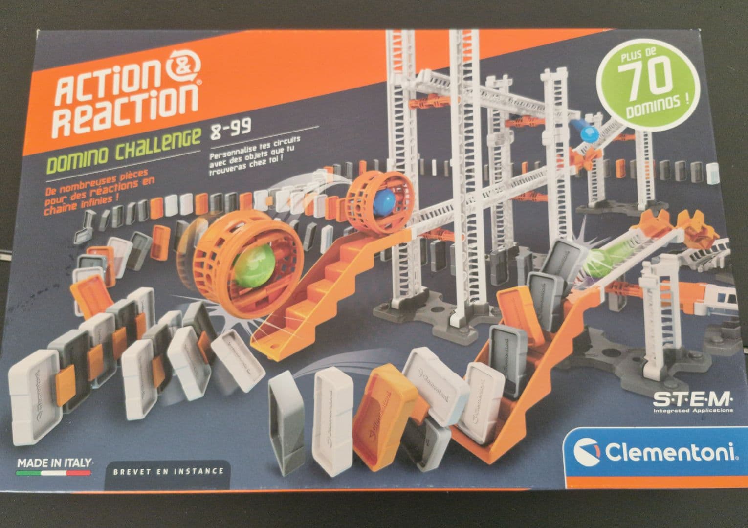 Clementoni Action Reaction Domino Challenge 8-9
