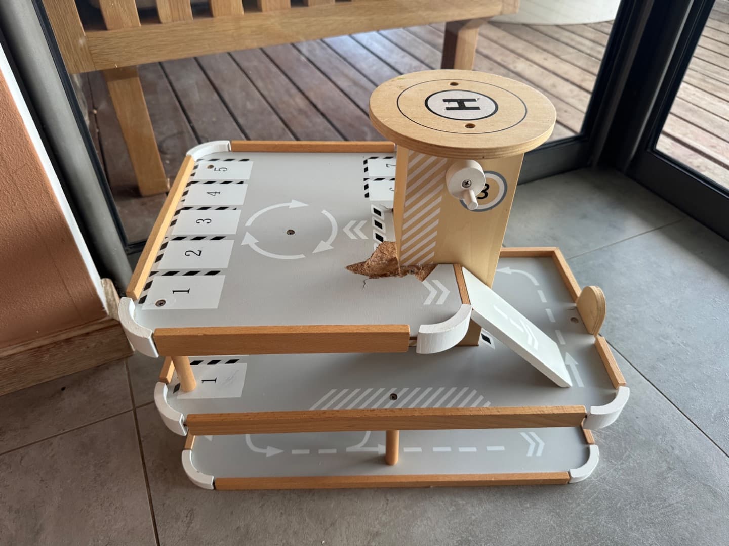 Petite Amélie Wooden Parking Garage Toy